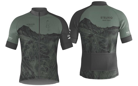 Maglietta ciclistica Stelvio Bike Day