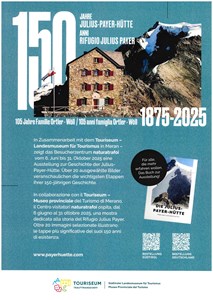 Ausstellung-150-jahr-julius-payer-huette Plakat