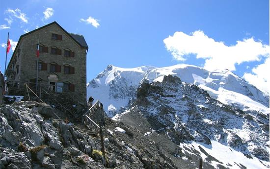 Al Rifugio Payer/Payer Hütte